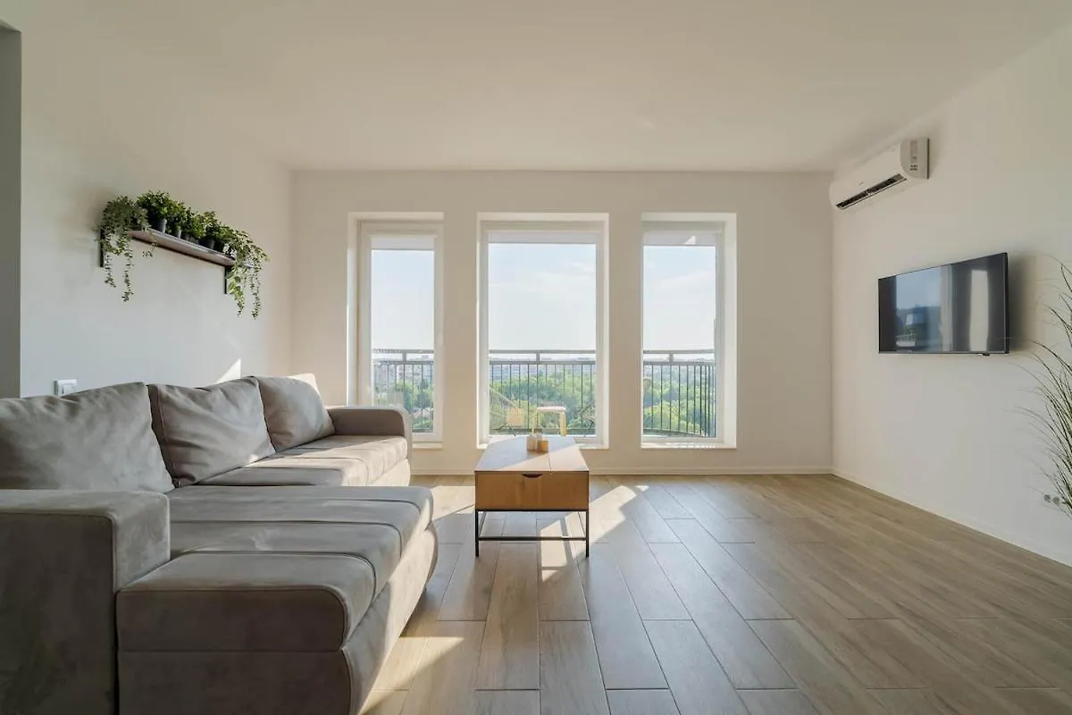 Downtown Apartment W Parkview&Balcony Vol 2 Bukarest